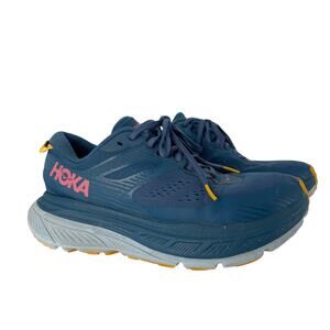 Hoka One One Stinson Atr 6 Low Blue Womens Size 8.5 Running Trail
